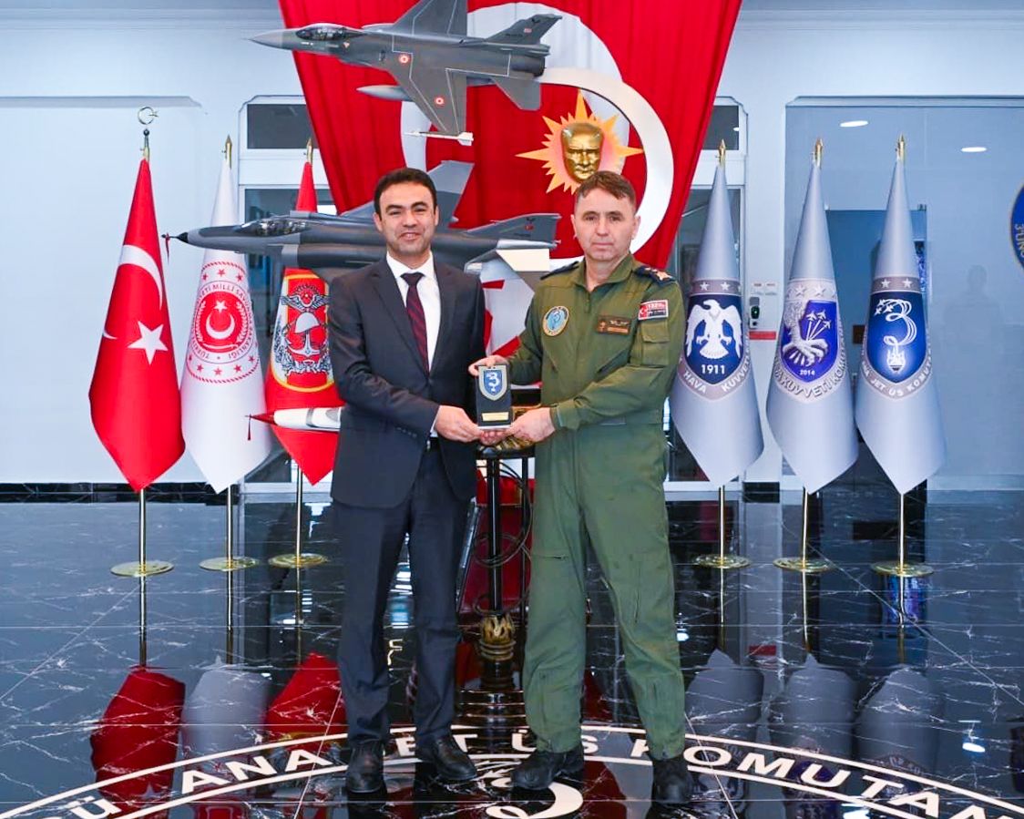 Genel Müdürümüz Dr. Fatih Say, Konya 3. Ana Jet Üssü Komutanı Tümgeneral Sayın Mete Kuş’u Ziyaret Etti